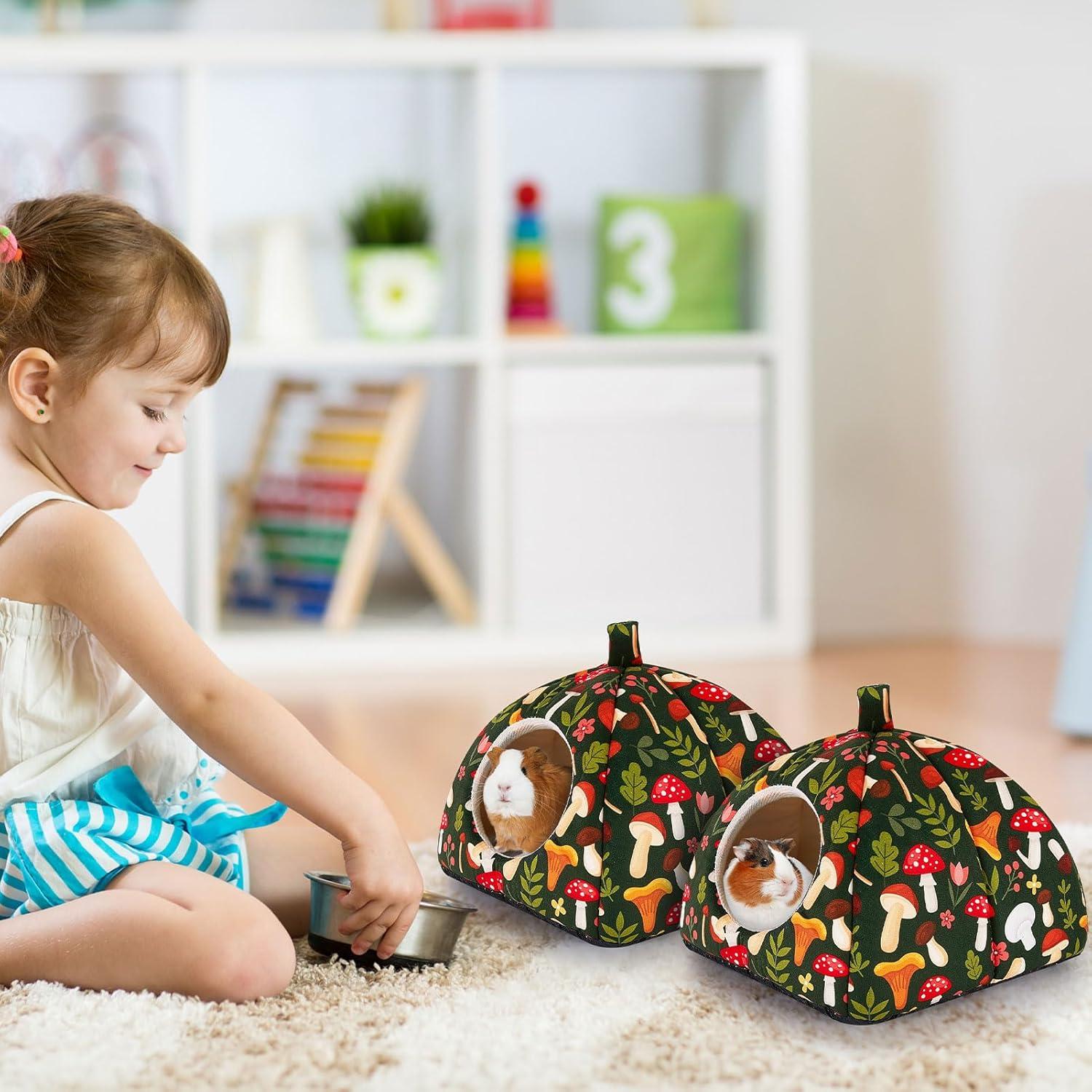 Escondite para Cobayas Glittme 2Pack - Suave y Antideslizante