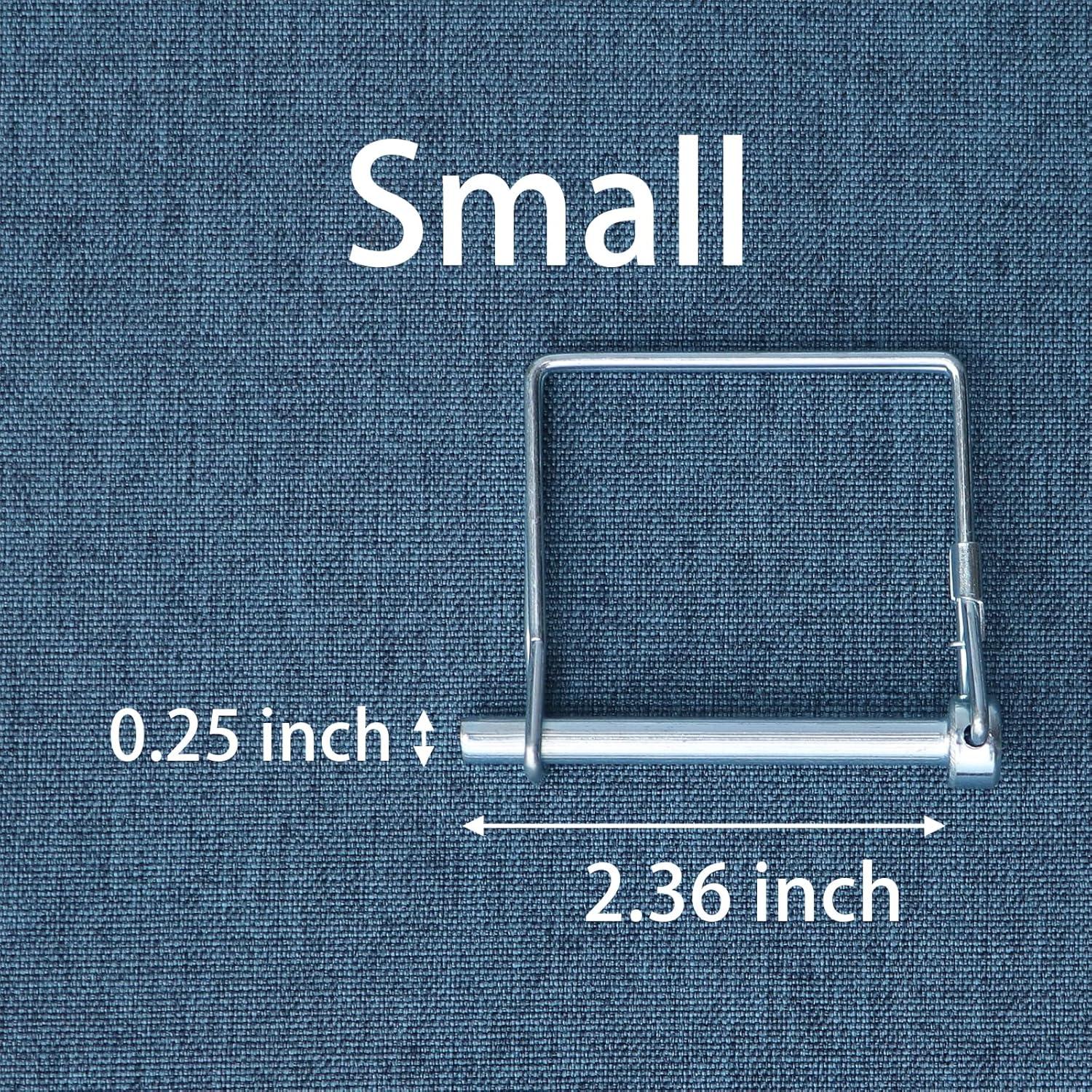 Pasador de Acoplamiento de Seguridad THS0015 2Pcs 6.35mm x 60mm