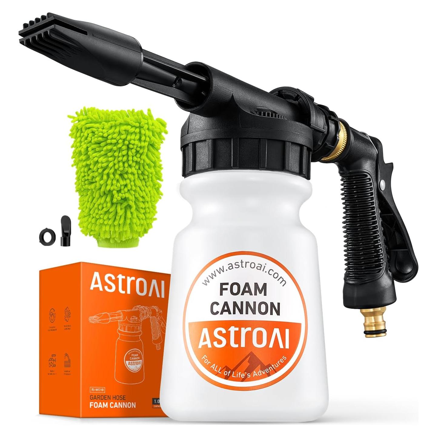 Pistola de Espuma AstroAI RI-WG10 con Mitón y Conector Rápido