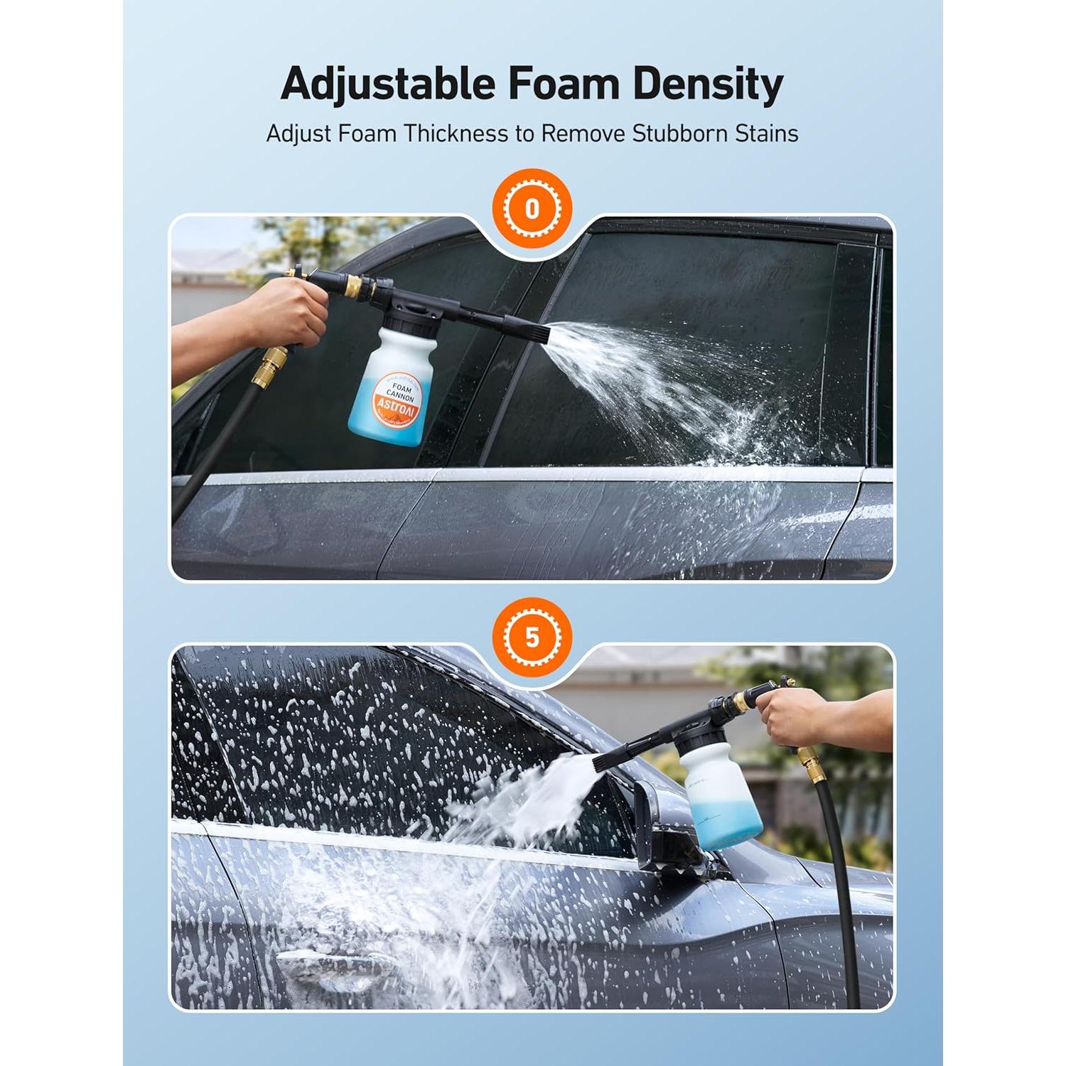 Pistola de Espuma AstroAI RI-WG10 con Mitón y Conector Rápido