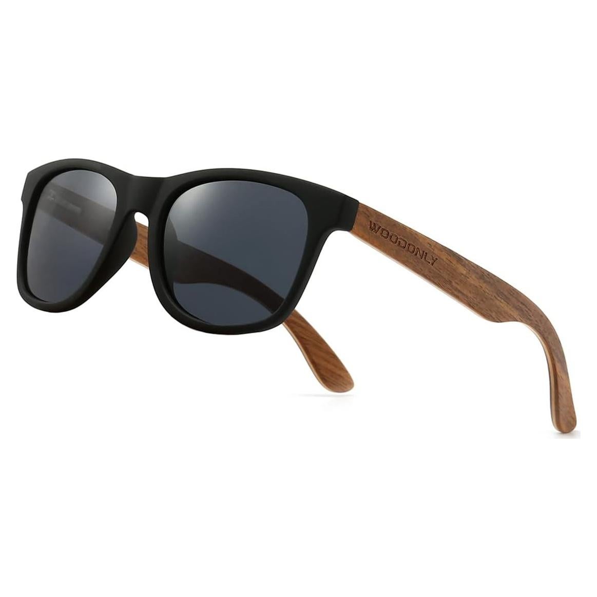 Gafas de sol polarizadas de madera WOODONLY unisex 55mm