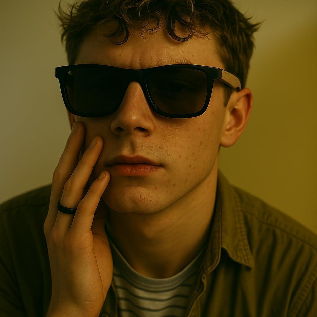 Gafas de sol polarizadas de madera WOODONLY unisex 55mm