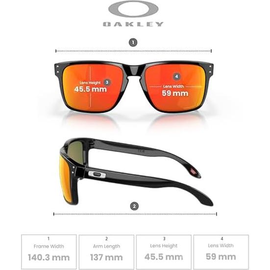 Gafas de sol Oakley Holbrook XL Tinta Negra Prizm Ruby