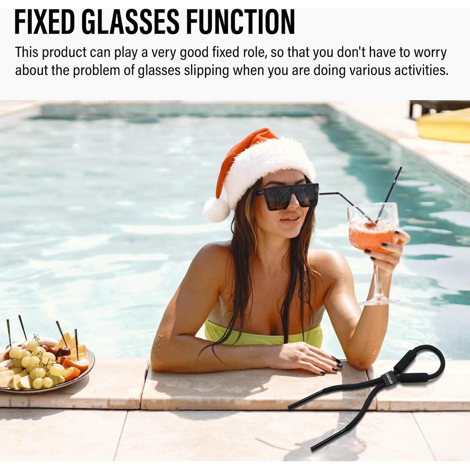 Correa Flotante para Gafas 3 Park - Ajustable, Multicolor