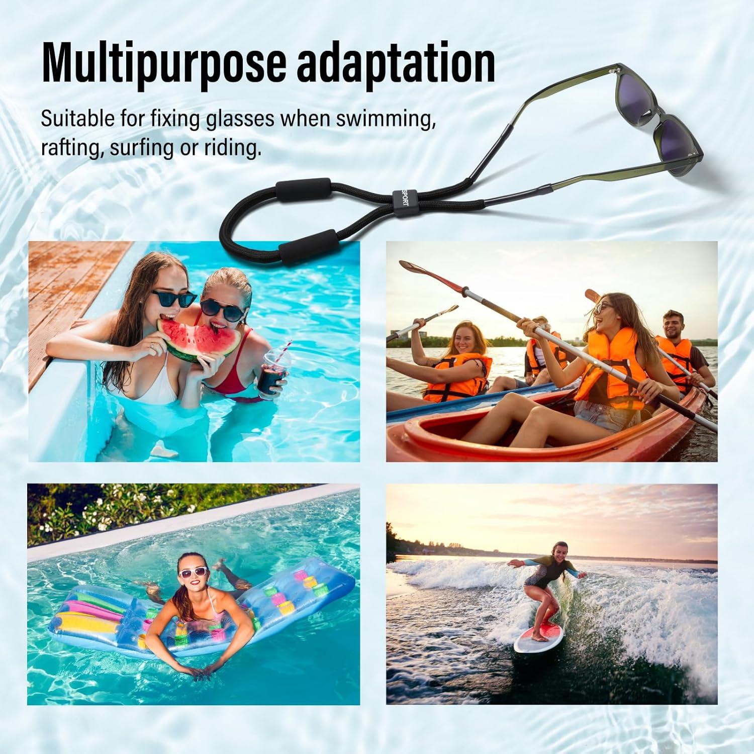Correa Flotante para Gafas 3 Park - Ajustable, Multicolor