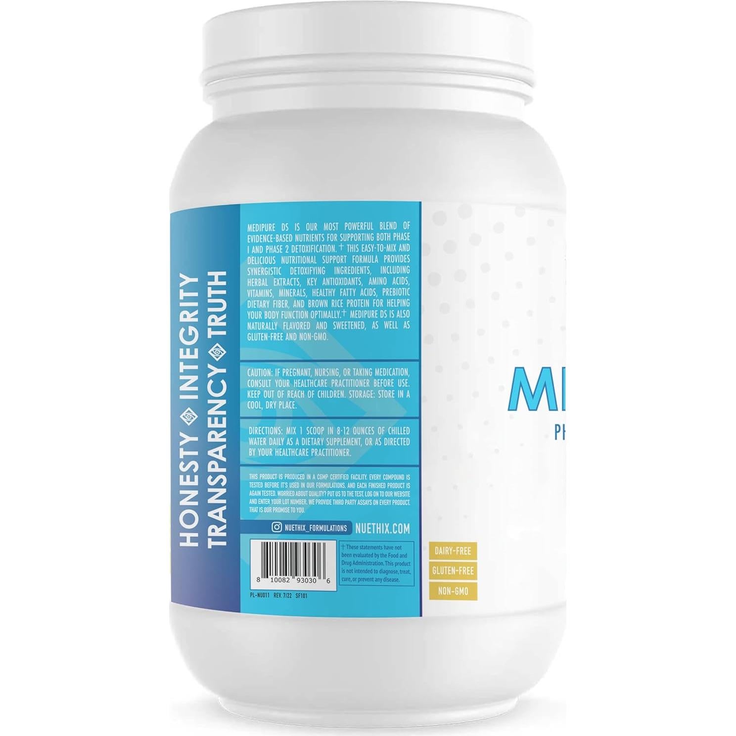 Suplemento Desintoxicante Medipure DS Chocolate 21 Porciones