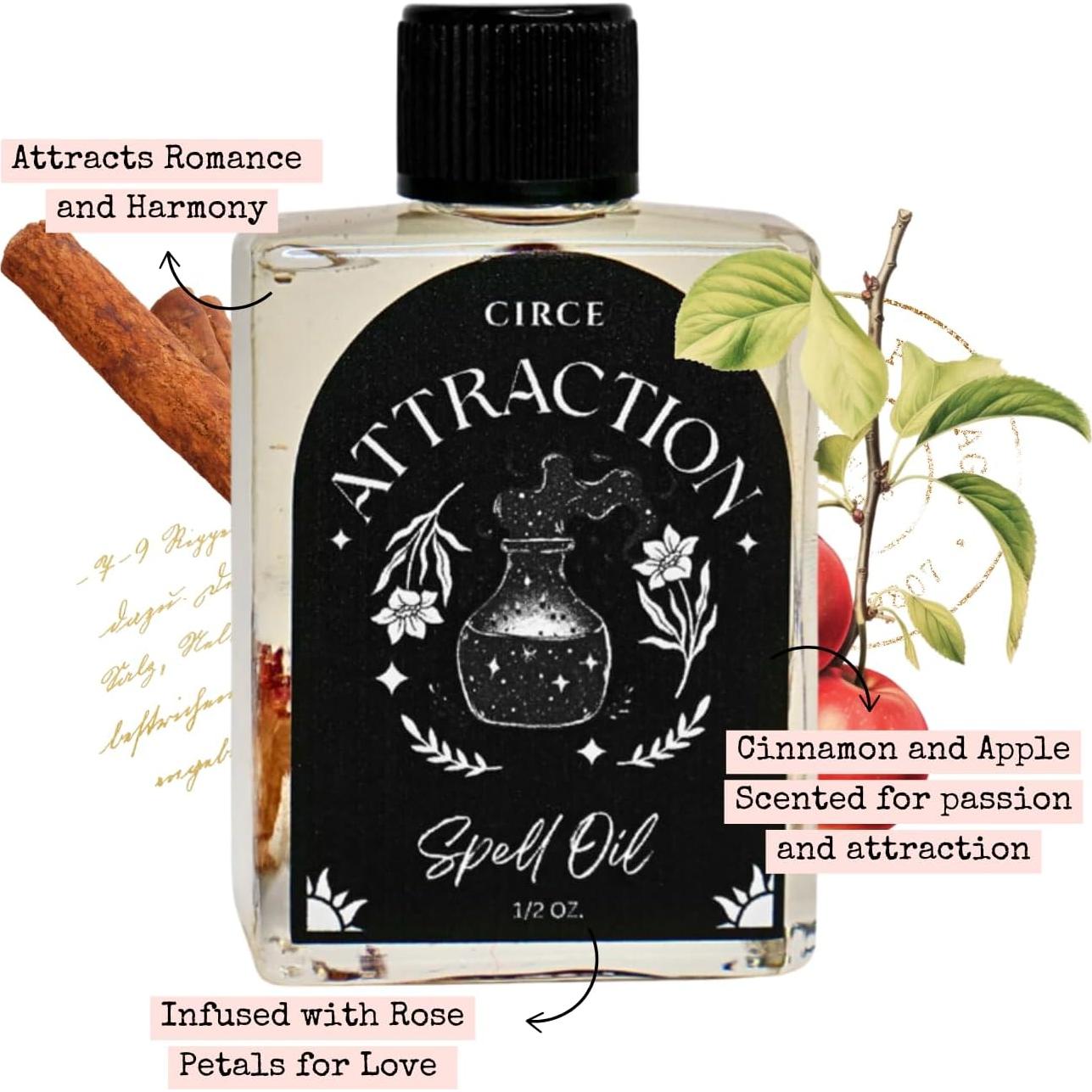 Aceite de Hechizo de Atracción CIRCE 14.79ml - Positividad y Amor