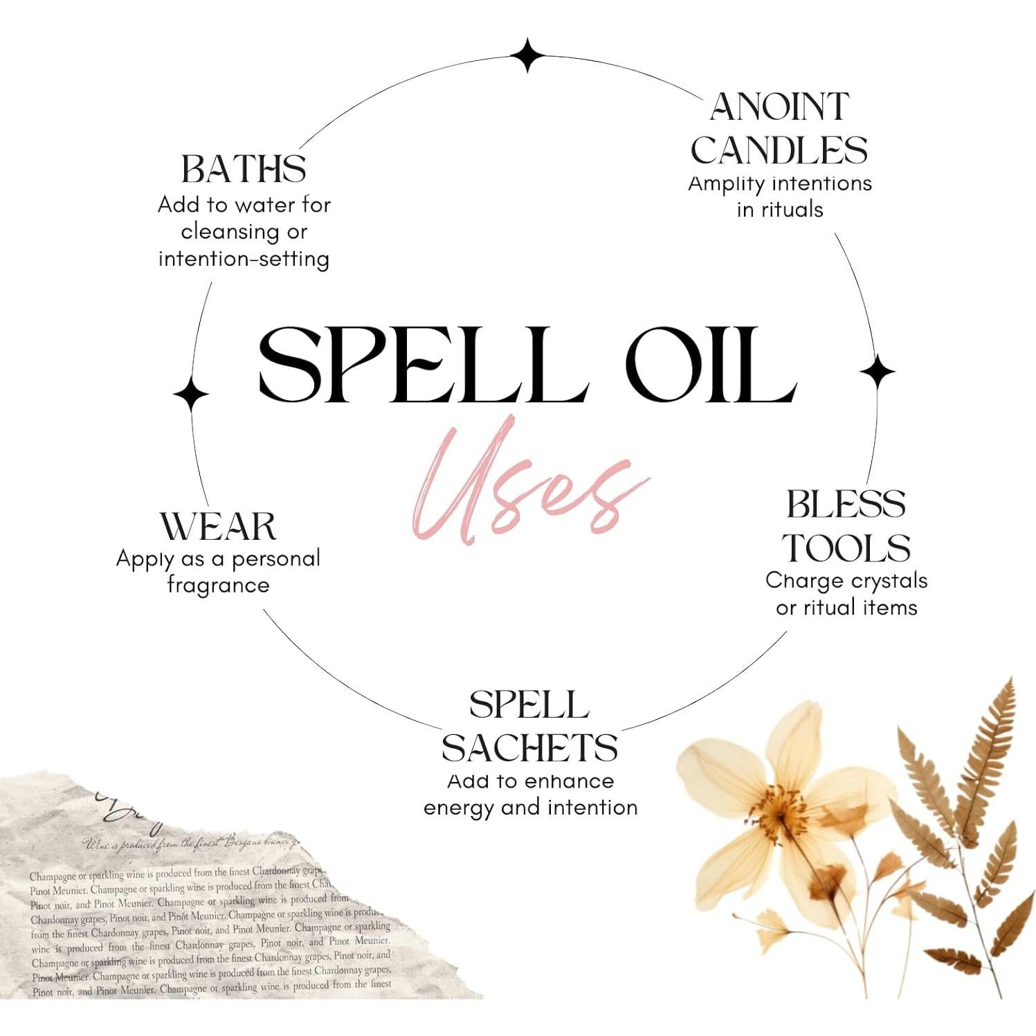 Aceite de Hechizo de Atracción CIRCE 14.79ml - Positividad y Amor