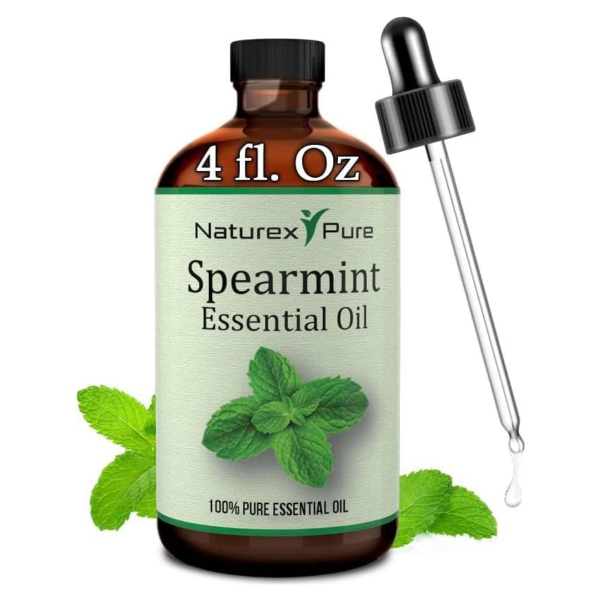 Aceite Esencial de Menta Verde 100% Natural 240 ml - Naturex Pure