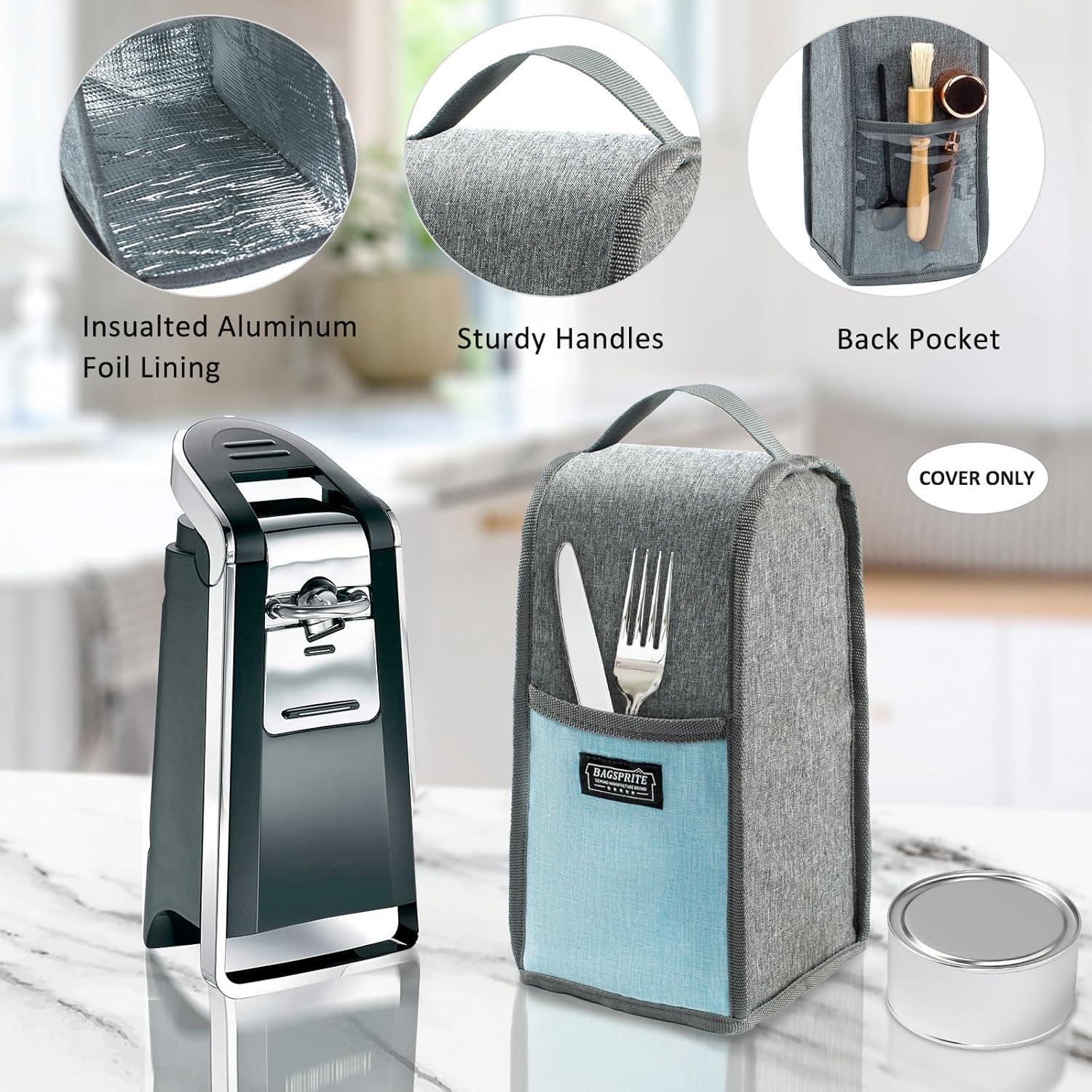 Funda para Abrelatas Eléctrico BAGSPRITE Gris-Azul 26.67x13.97cm