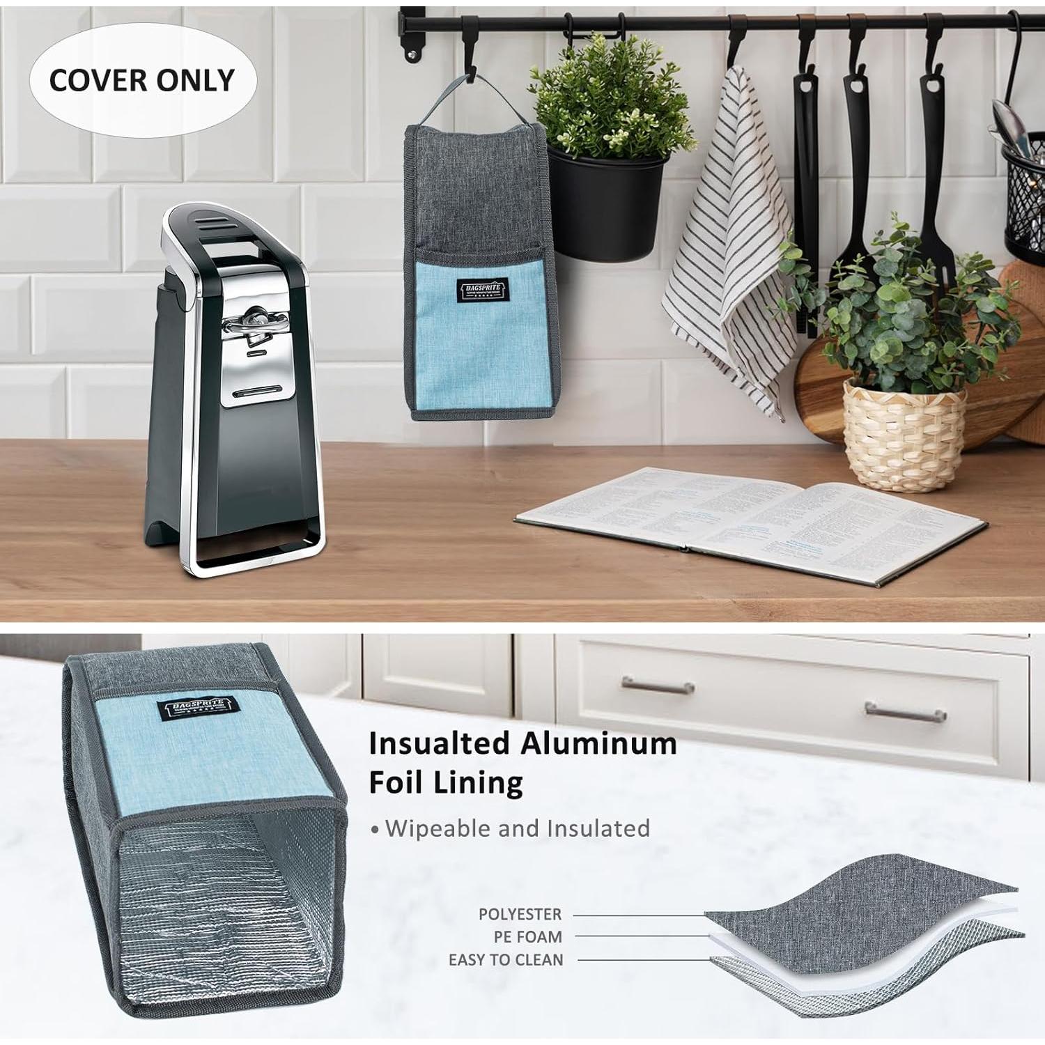 Funda para Abrelatas Eléctrico BAGSPRITE Gris-Azul 26.67x13.97cm