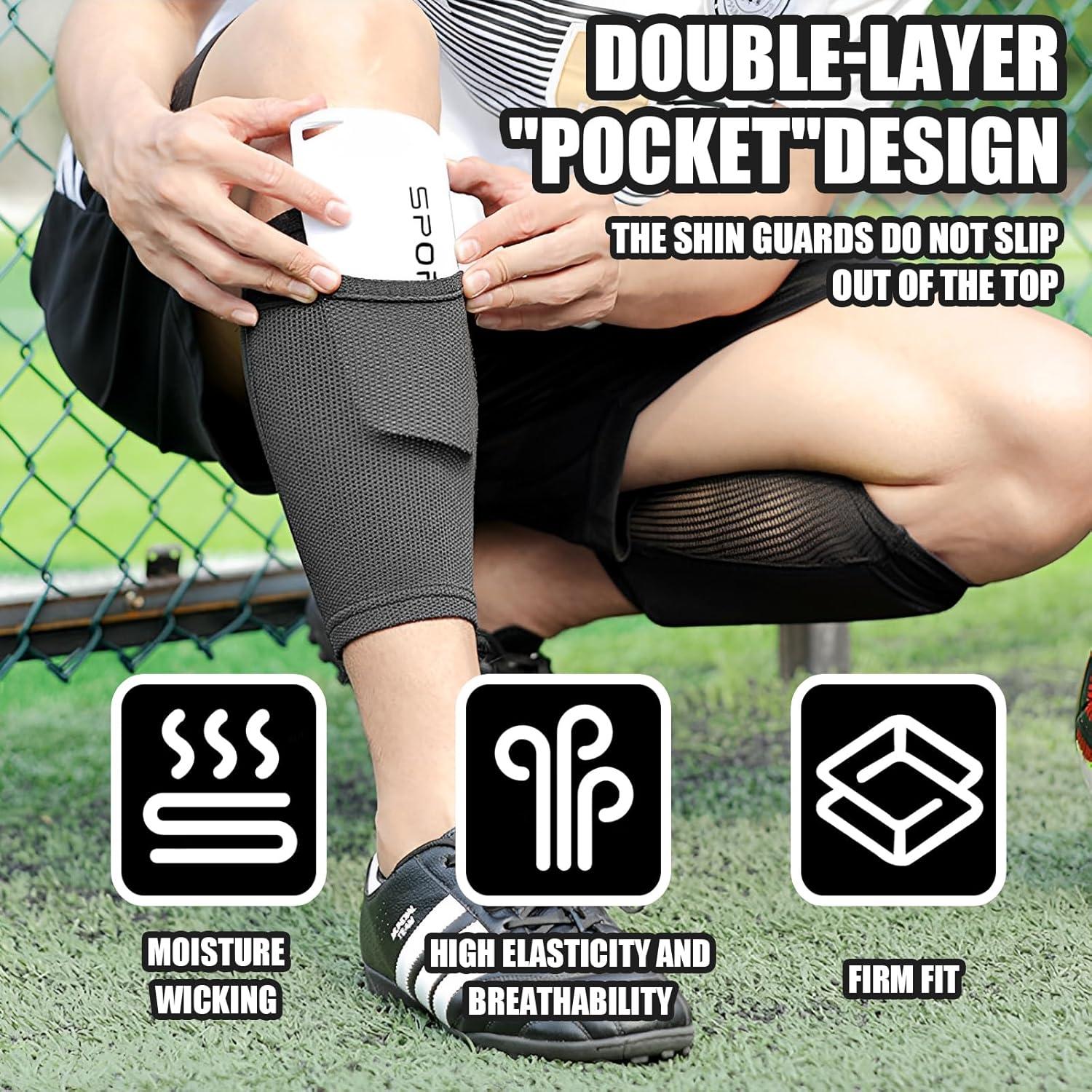 Espinilleras de Fútbol Septo para Niños y Adultos - 2 Pares