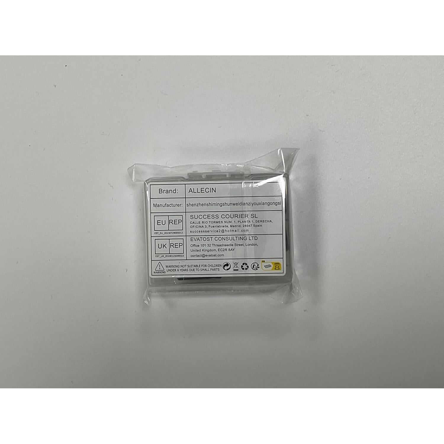 Capacitor Electrolítico ALLECIN 0.1uF 50V 5x11mm Paquete 15