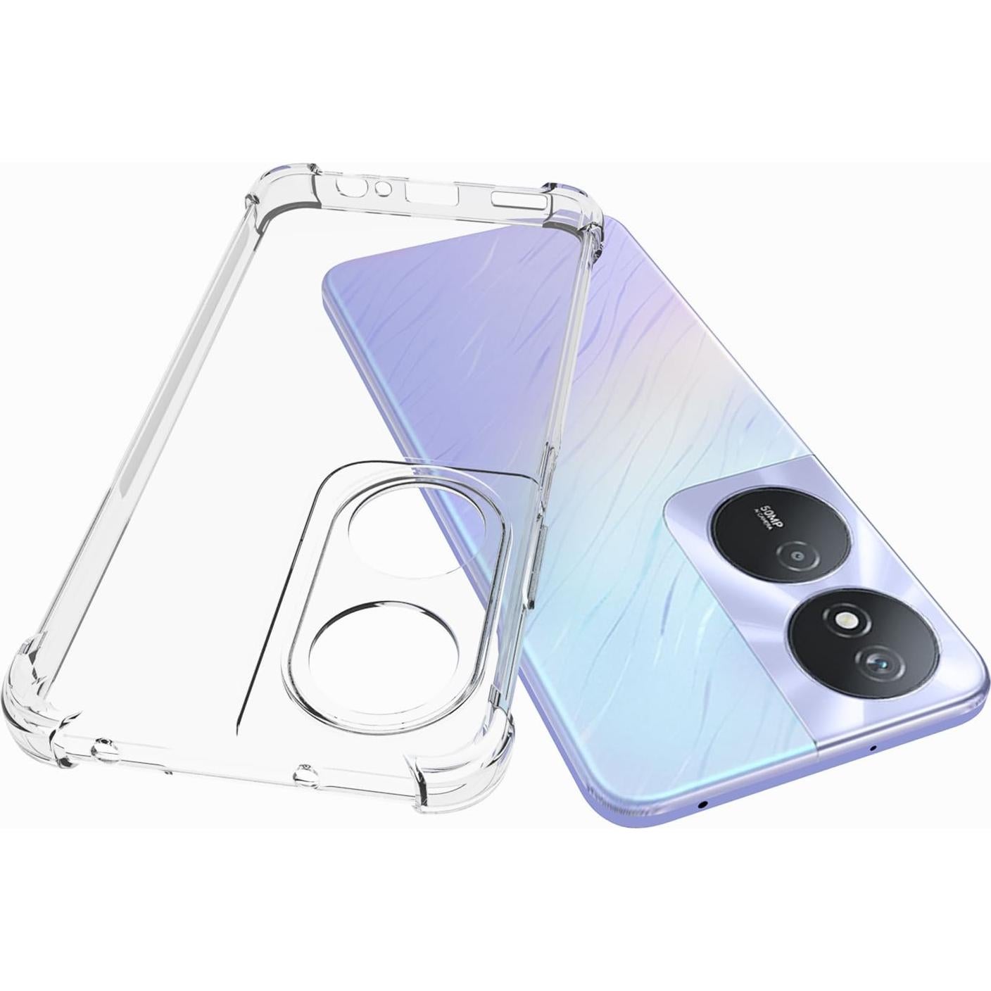 Funda Transparente Honor Play 50 Plus 5G / Honor X7B 5G TPU