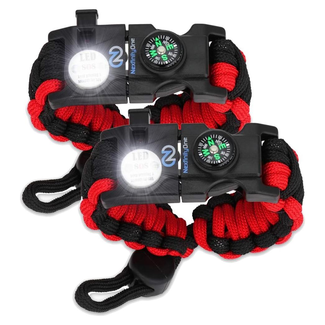 Pulsera de Supervivencia Nexfinity One con Luz LED y Multiherramientas