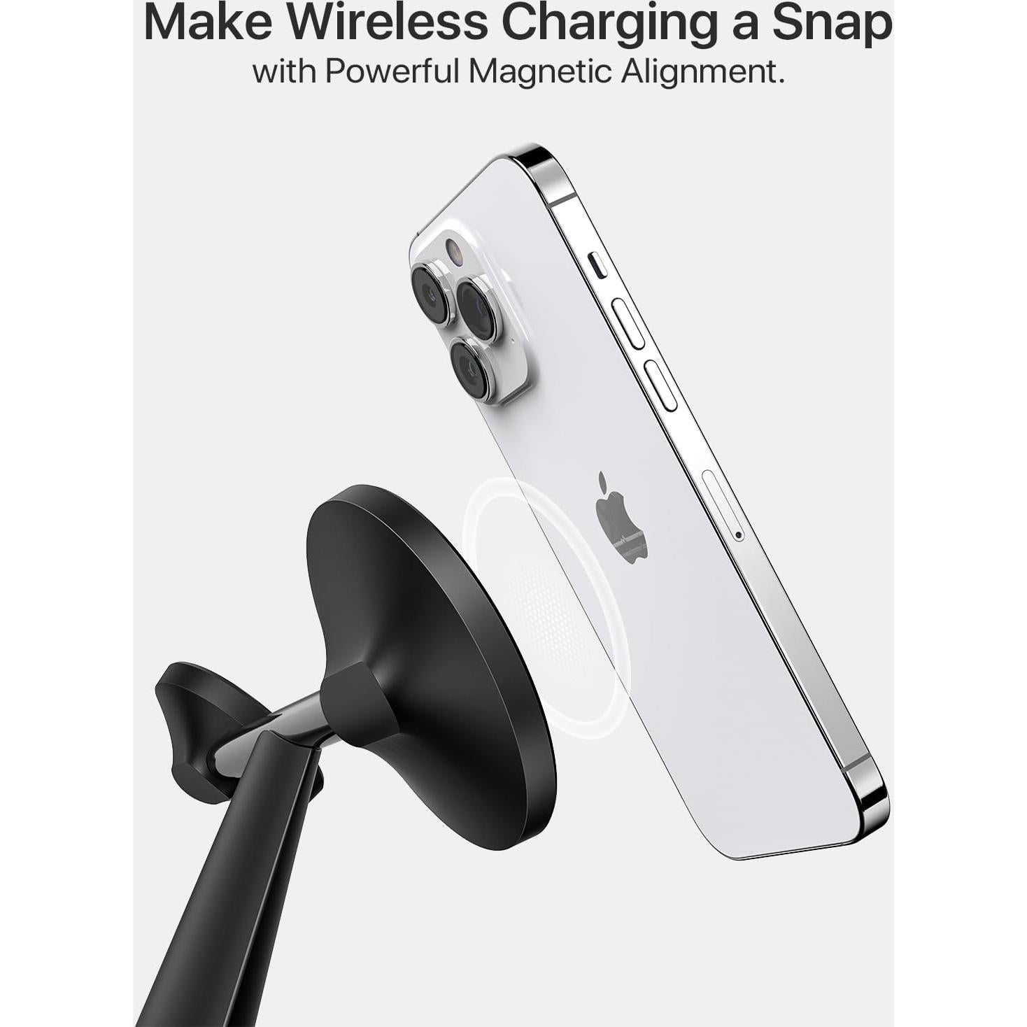 Estación de Carga 3 en 1 QTlier para iPhone, Apple Watch y AirPods