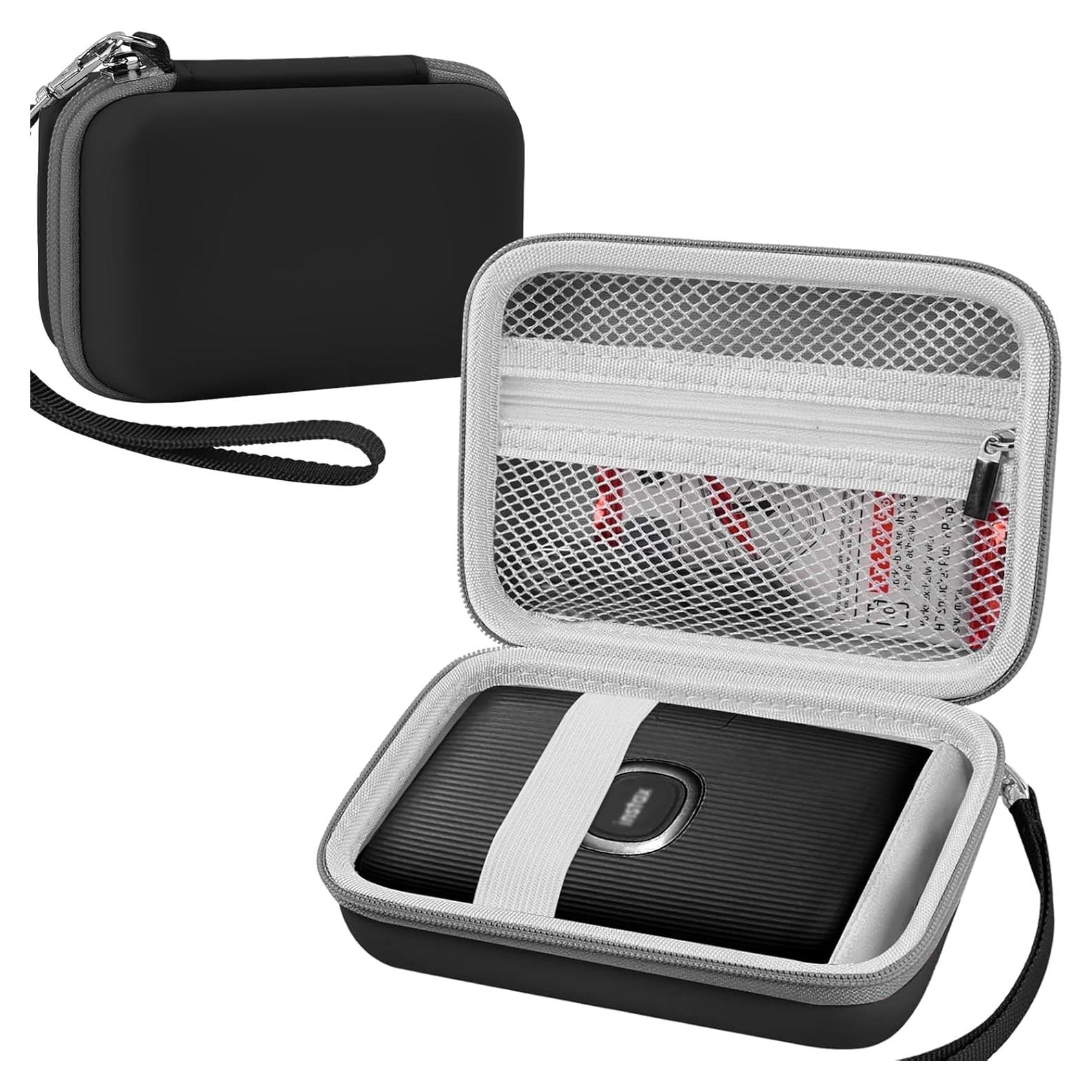 Funda de Transporte Leayjeen para Impresora Fujifilm Instax Mini Link - Negro