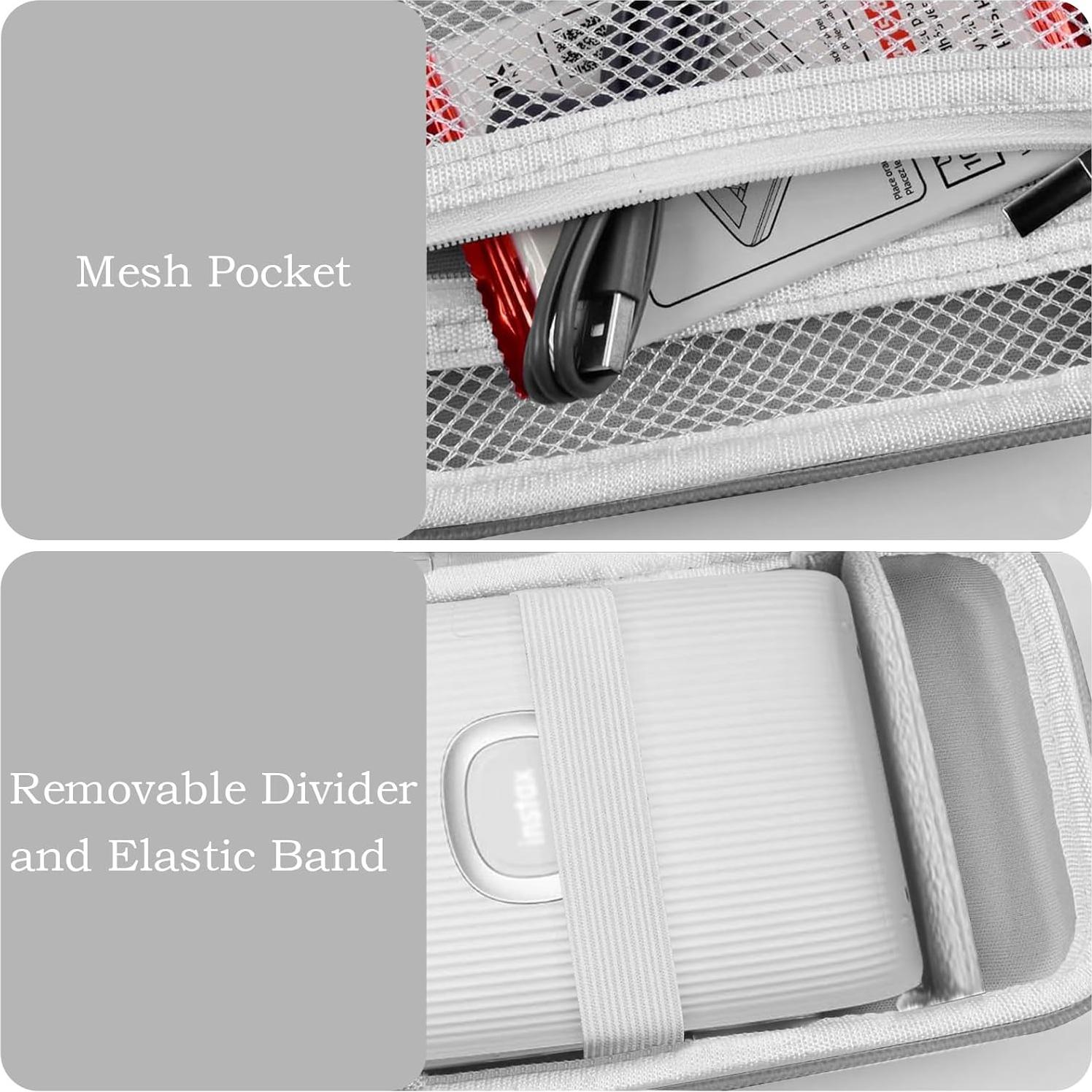 Funda de Transporte Leayjeen para Impresora Fujifilm Instax Mini Link - Negro