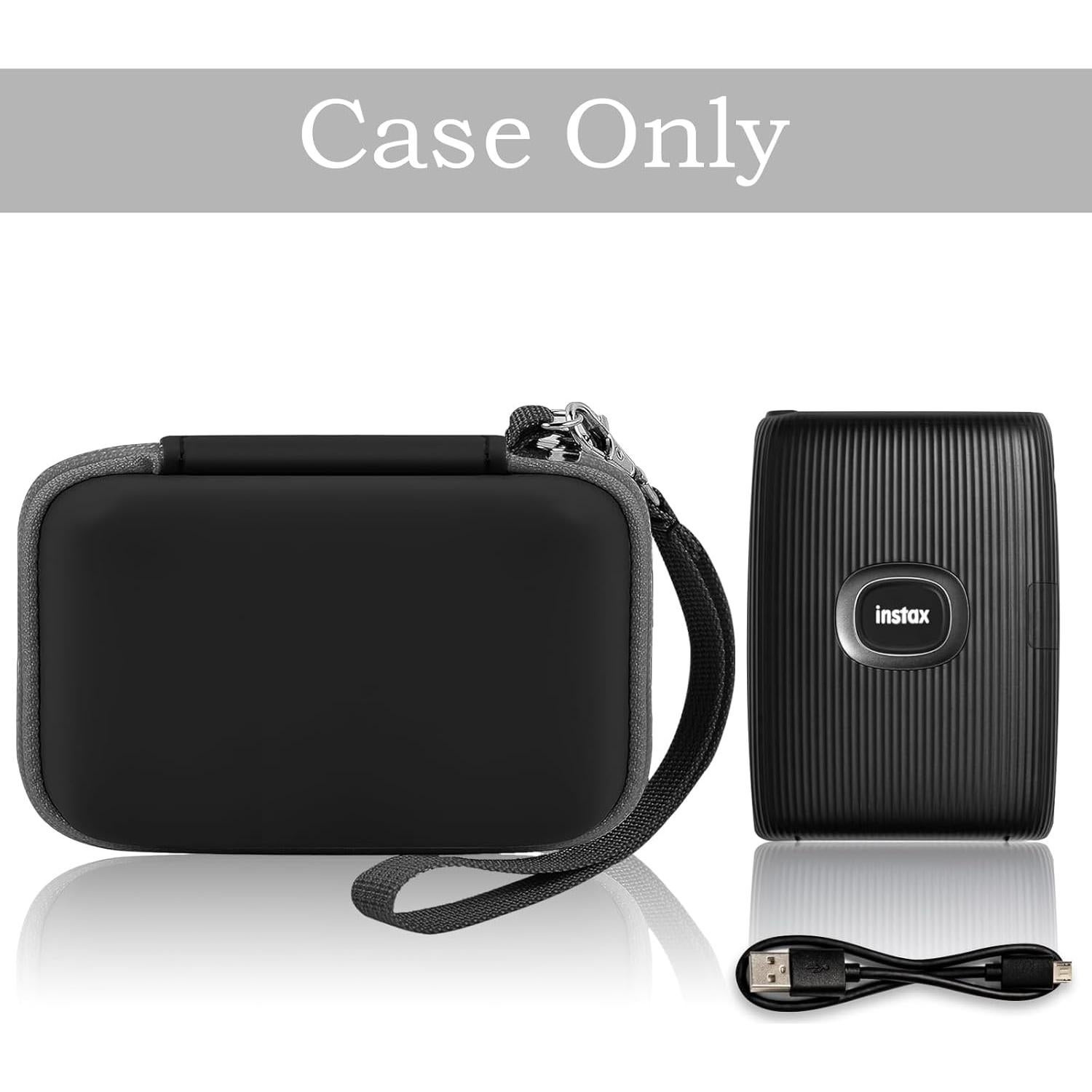Funda de Transporte Leayjeen para Impresora Fujifilm Instax Mini Link - Negro