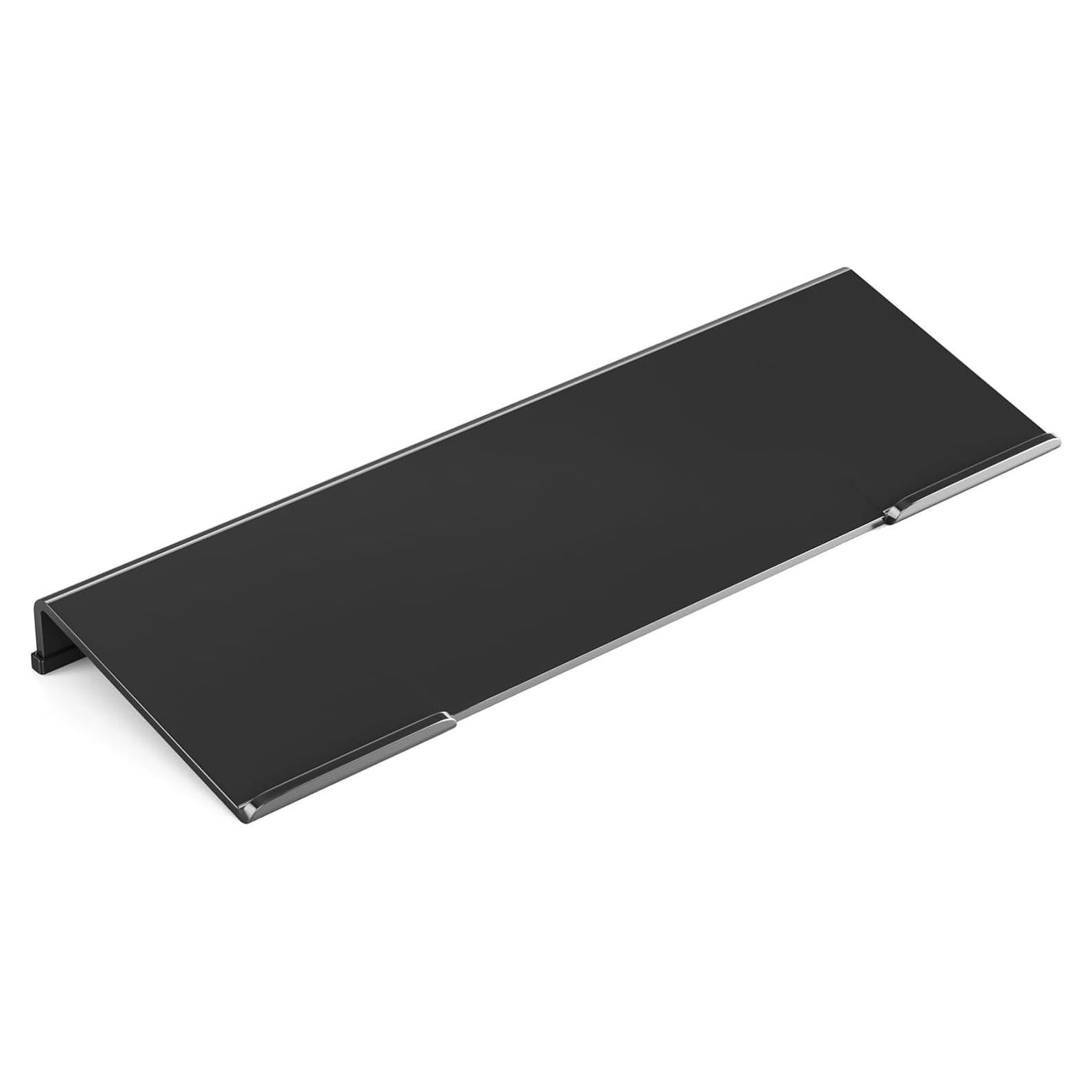Soporte Ergonómico para Teclado Richboom Acrílico Negro 43.2x14 cm
