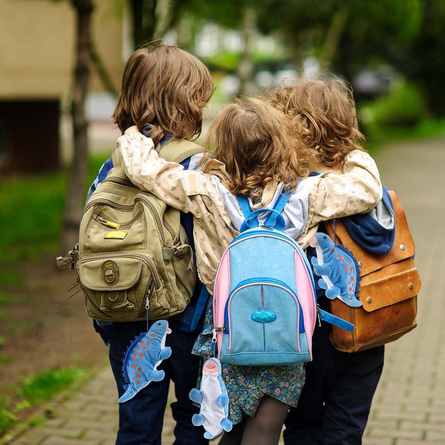 Estuche de Lápices Dinosaurio 3D Chivertion Azul 30x13x7cm