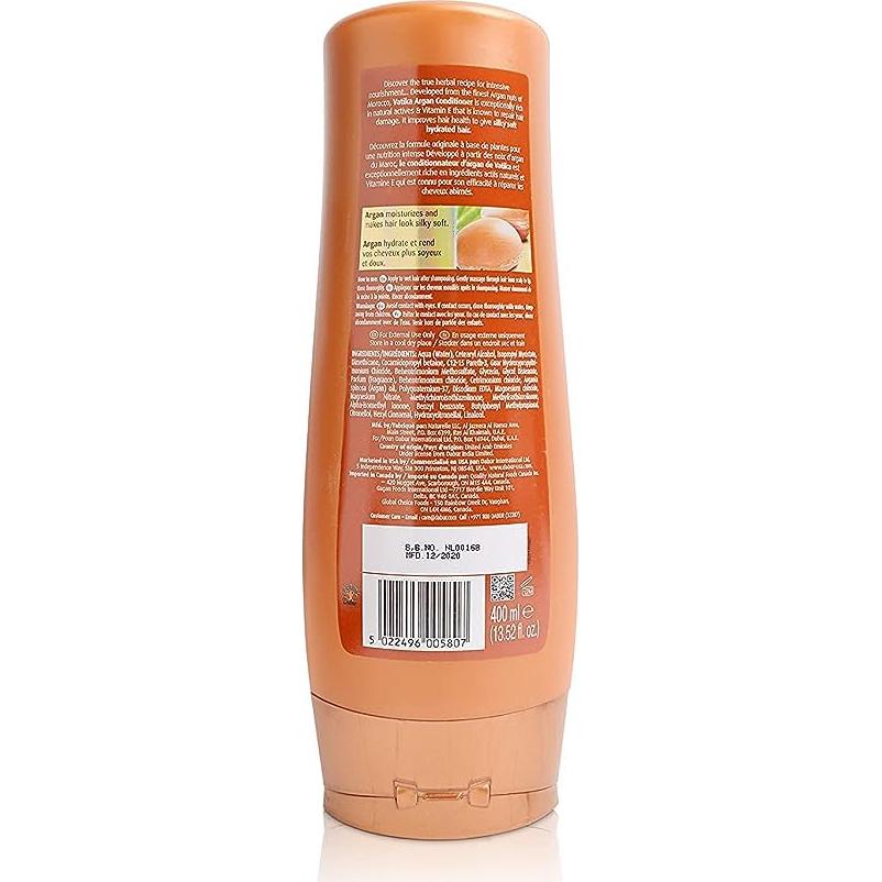 Acondicionador Hidratante Vatika Naturals Argan 400ml - Cabello Seco y Frizzado