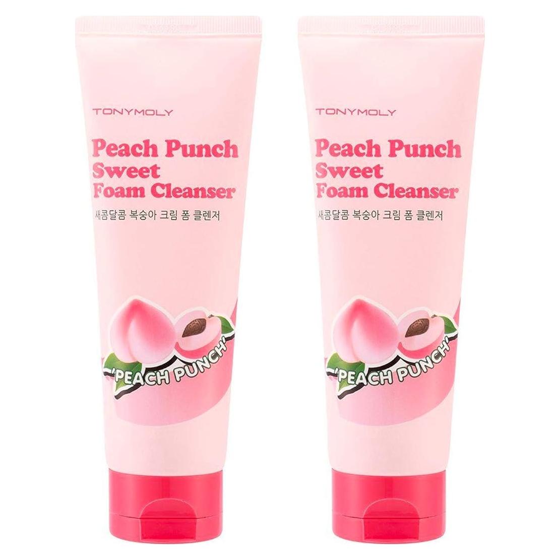 Limpiador Espumoso Dulce de Durazno TONYMOLY 283g