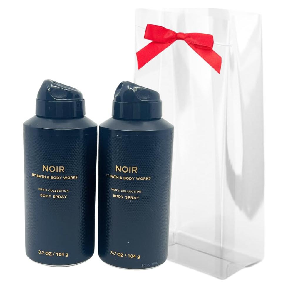 Spray Corporal Desodorante Bath & Body Works Noir 54.43 ml x2