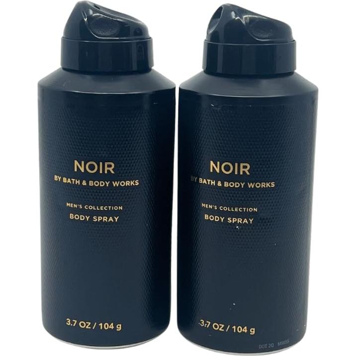 Spray Corporal Desodorante Bath & Body Works Noir 54.43 ml x2