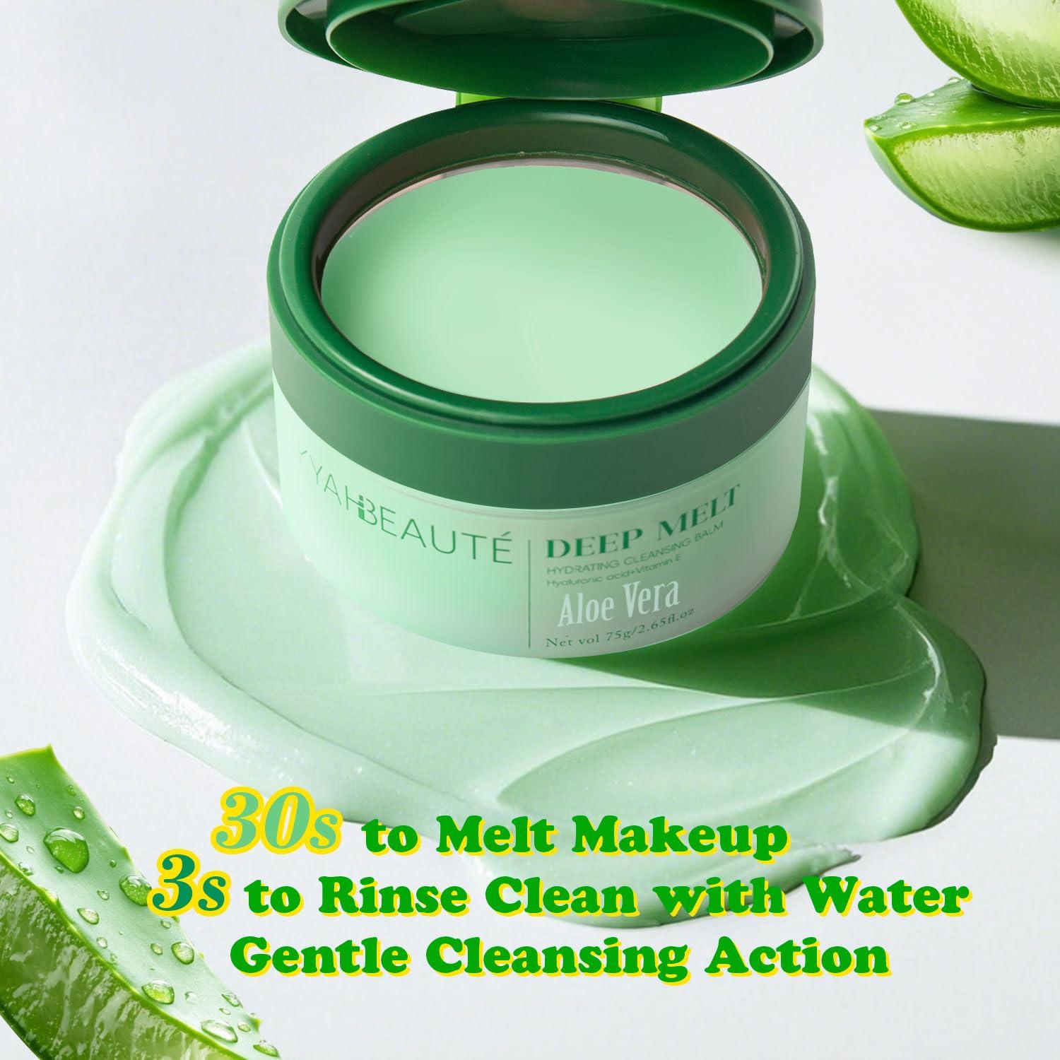 Bálsamo Desmaquillante Naturium Aloe Vera 75g - Piel Sensible