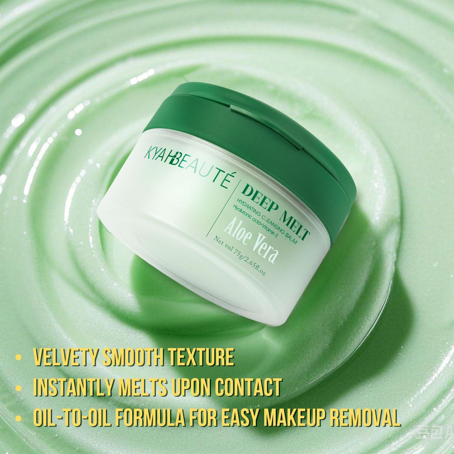 Bálsamo Desmaquillante Naturium Aloe Vera 75g - Piel Sensible