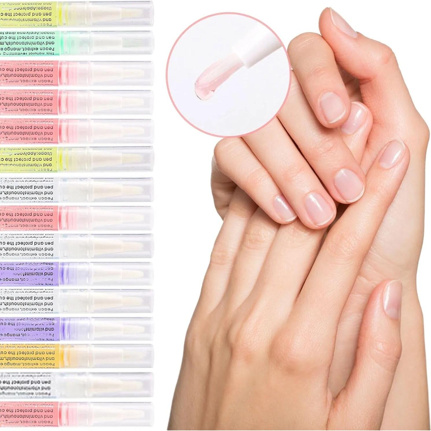 Aceite Nutricional para Uñas YIMART 4pcs 2ml Aloe