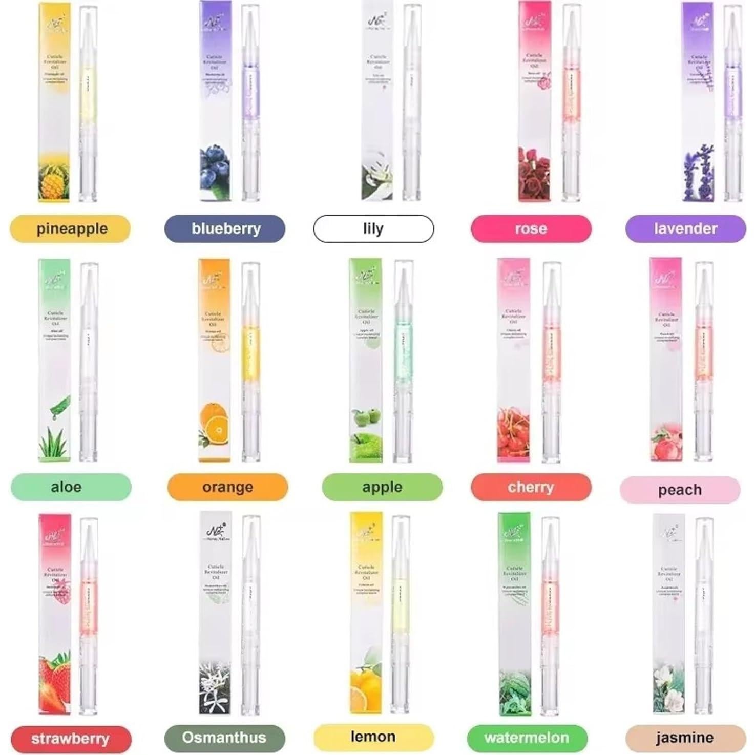 Aceite Nutricional para Uñas YIMART 4pcs 2ml Aloe