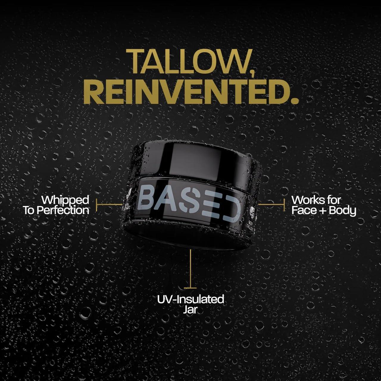 BASED Hidratante de Grasa de Res 50ml - Sin Fragancia, Orgánico