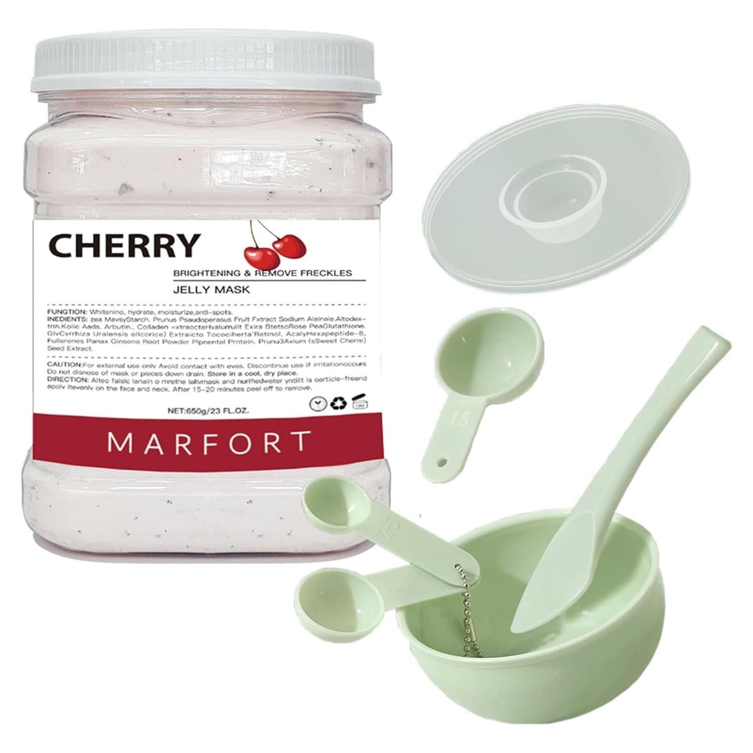 Mascarilla de Gel Hidratante Marfort 680g Cereza Antienvejecimiento