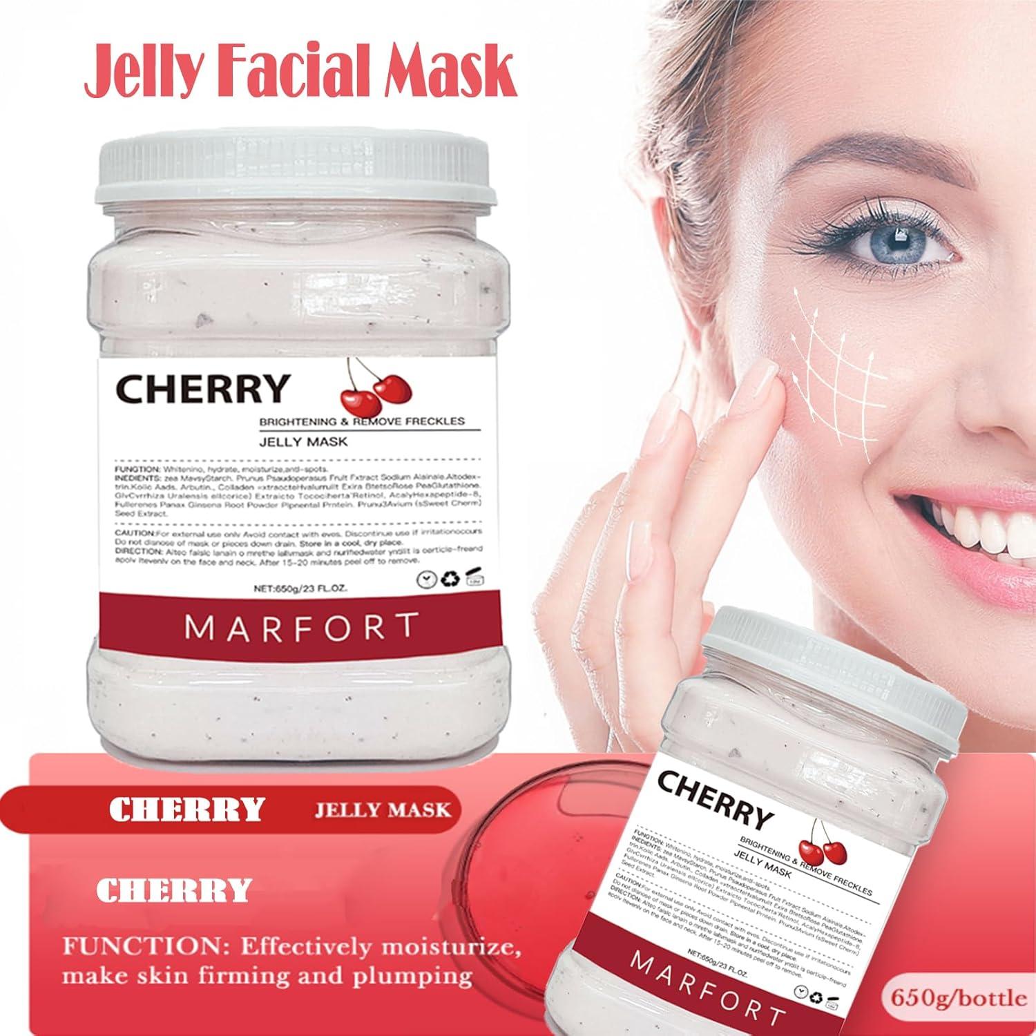 Mascarilla de Gel Hidratante Marfort 680g Cereza Antienvejecimiento