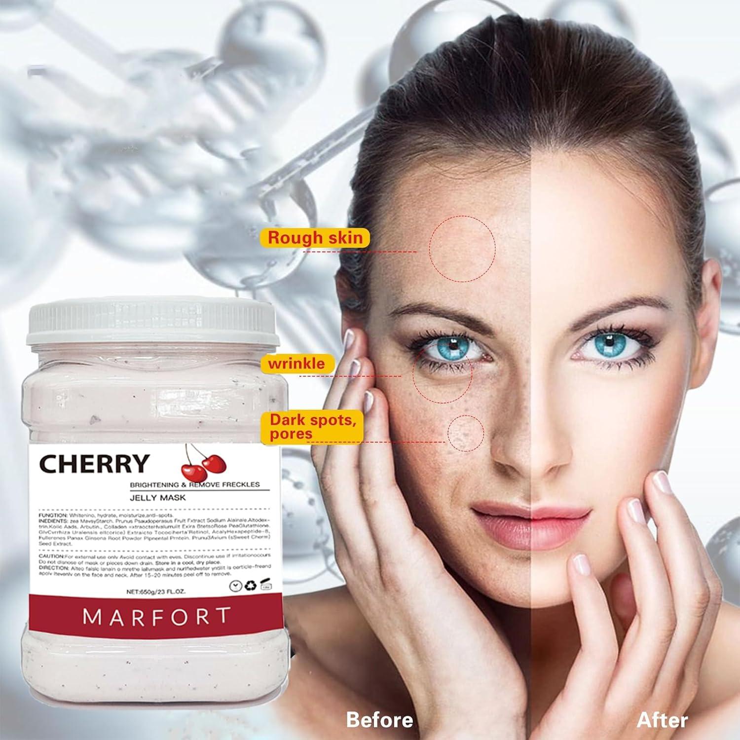 Mascarilla de Gel Hidratante Marfort 680g Cereza Antienvejecimiento