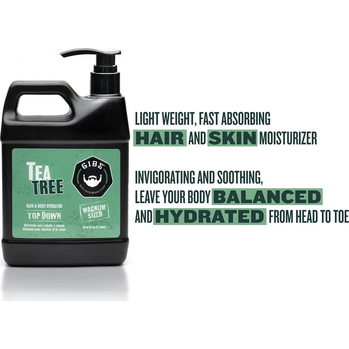 Hidratante para Cabello y Cuerpo GIBS Top Down 29.57 ml