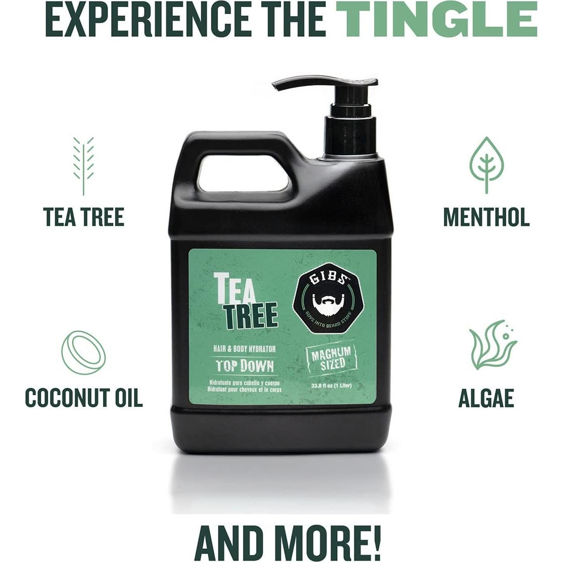 Hidratante para Cabello y Cuerpo GIBS Top Down 29.57 ml