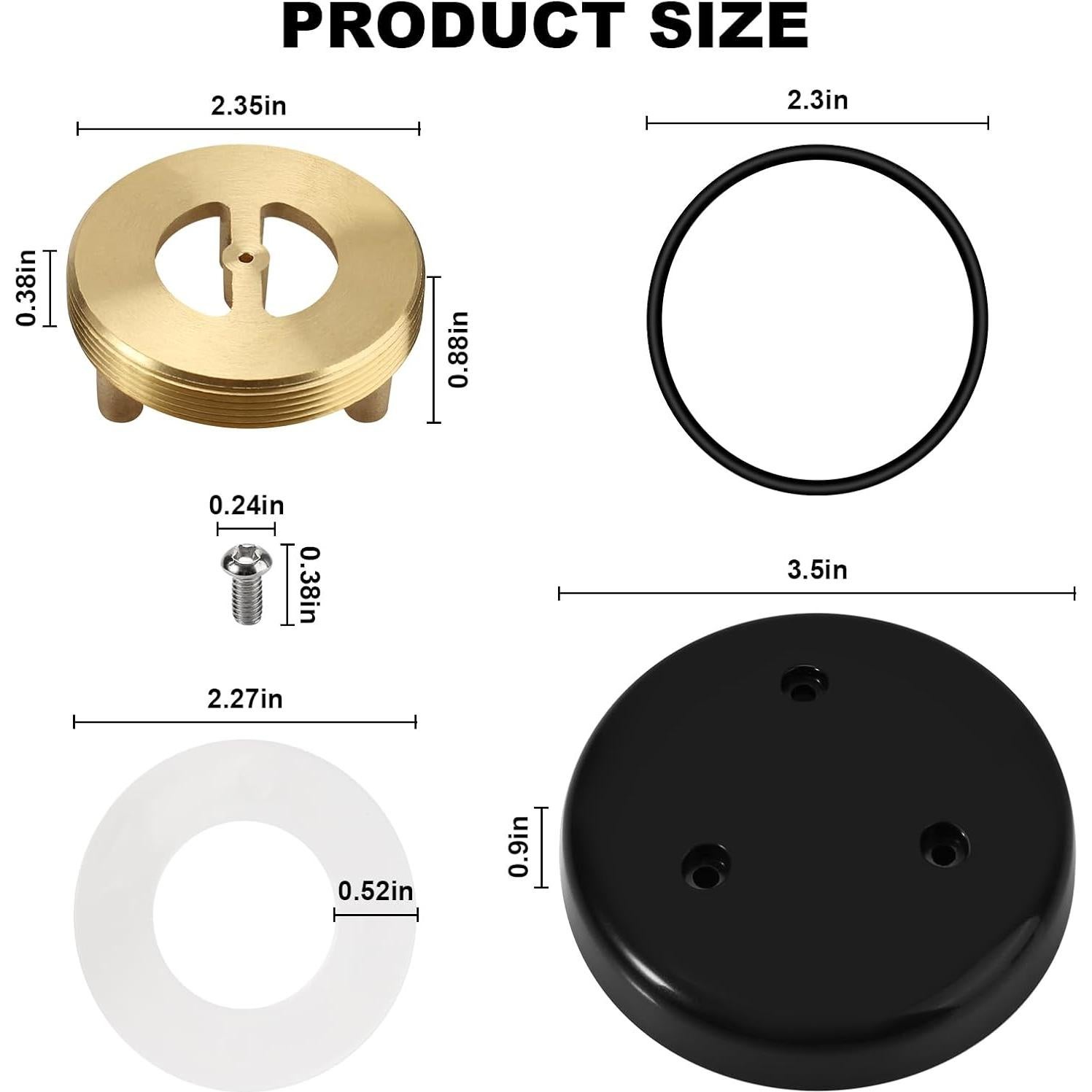 Kit de reparación bonete 720A Zurn 1/2 a 1 pulgada