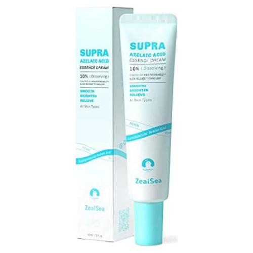 Crema Facial Ácido Azelaico 10% ZealSea 9.6g - Alivio Granitos