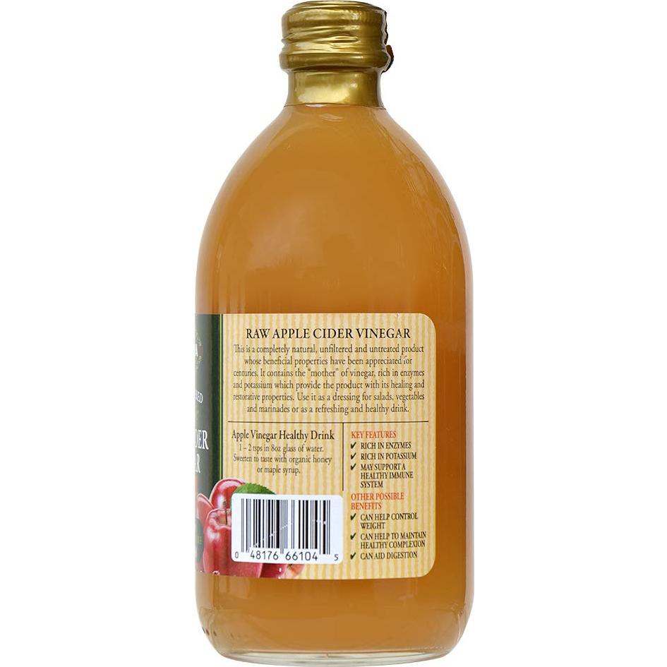 Vinagre de Sidra de Manzana Orgánico Mantova 2x500ml Crudo