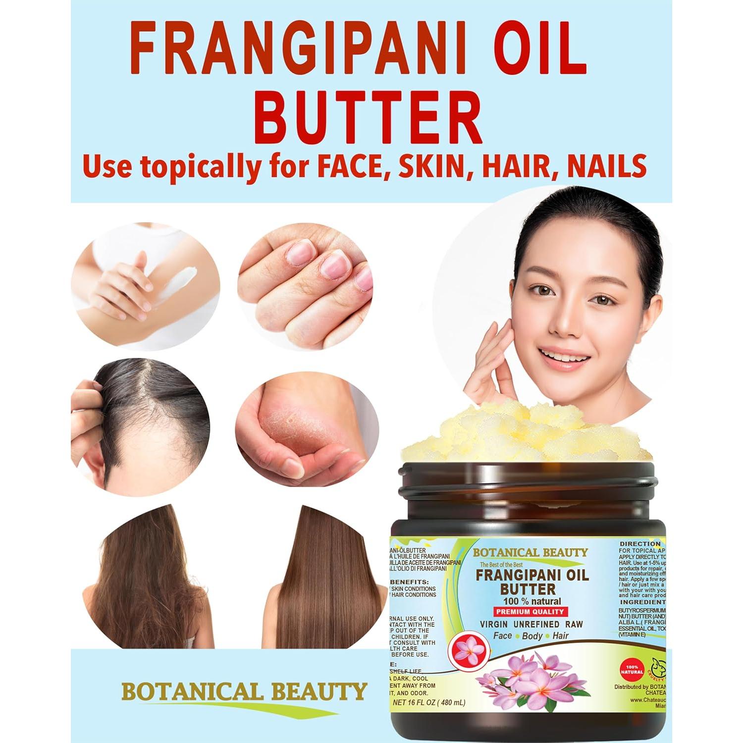 Mantequilla de Aceite de Frangipani 100% Natural 118ml