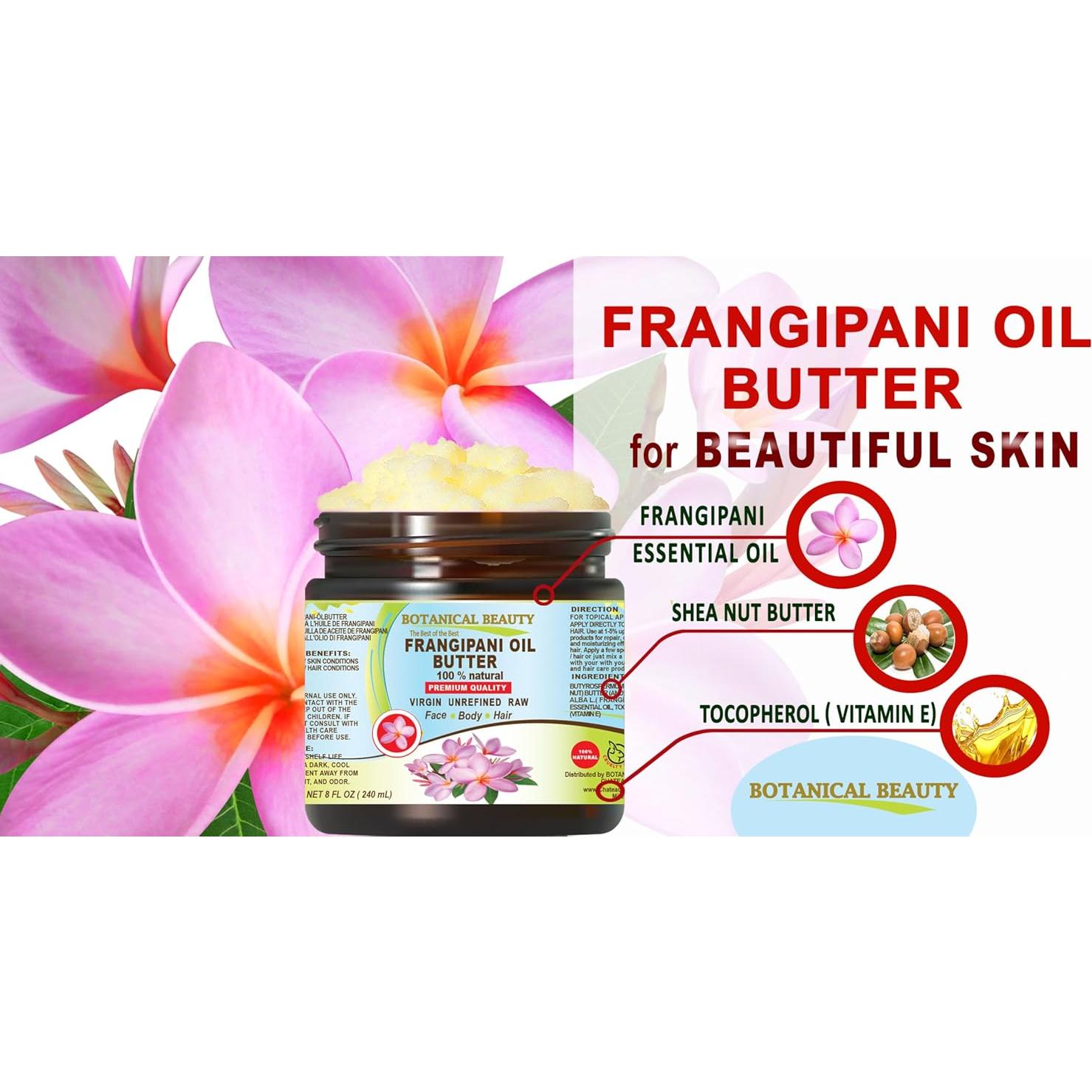 Mantequilla de Aceite de Frangipani 100% Natural 118ml