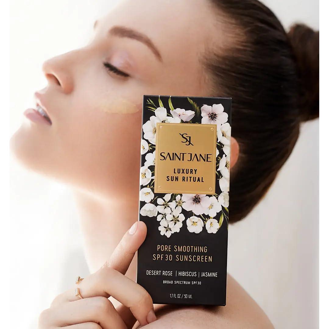Protector Solar Mineral SAINT JANE SPF 30 50 ml - Suavizante de Poros