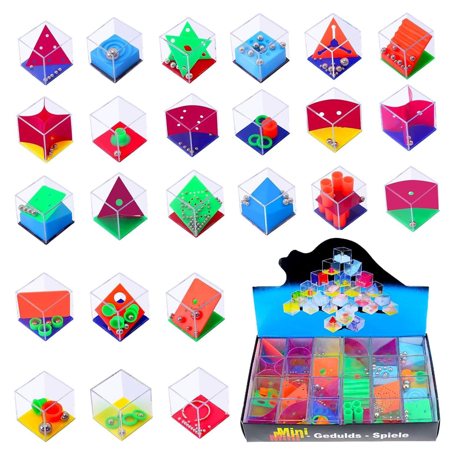 Juego de Laberinto 3D Wekity 24PCS para Niños y Adolescentes