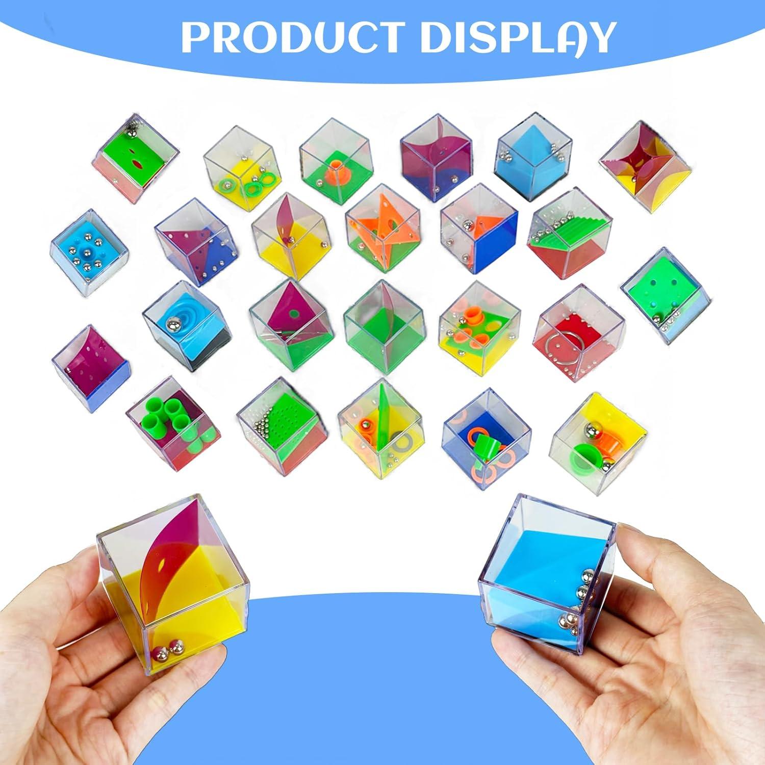 Juego de Laberinto 3D Wekity 24PCS para Niños y Adolescentes