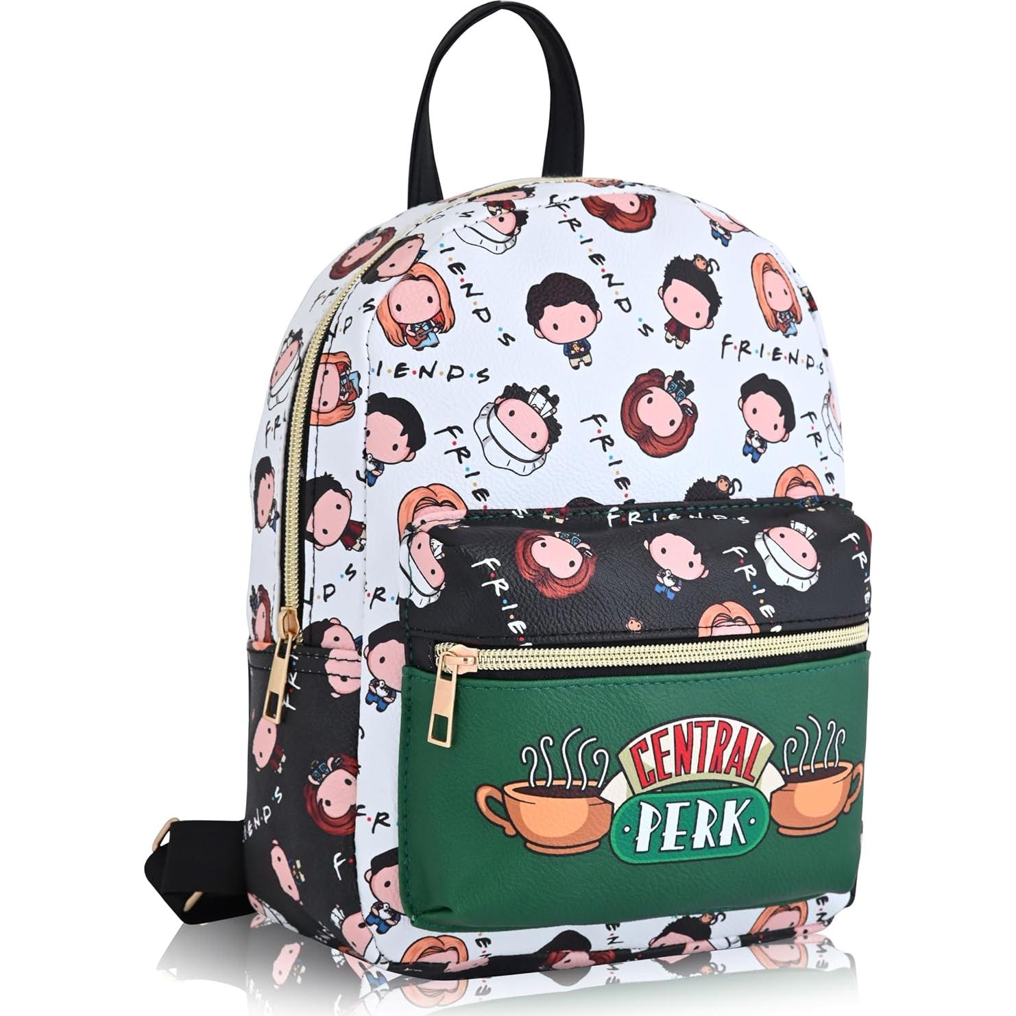 Mochila Mini Fast Forward Friends 25.4 cm Unisex - Licencia Oficial