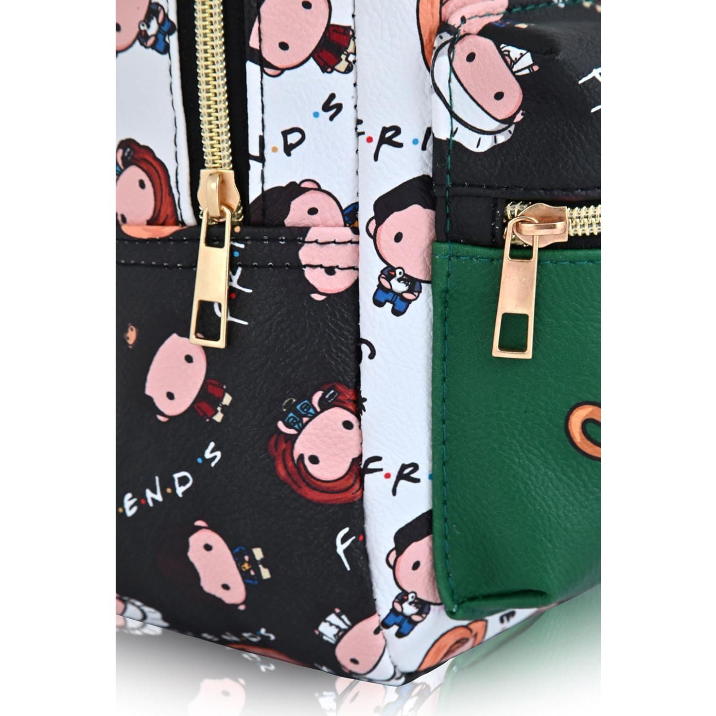 Mochila Mini Fast Forward Friends 25.4 cm Unisex - Licencia Oficial