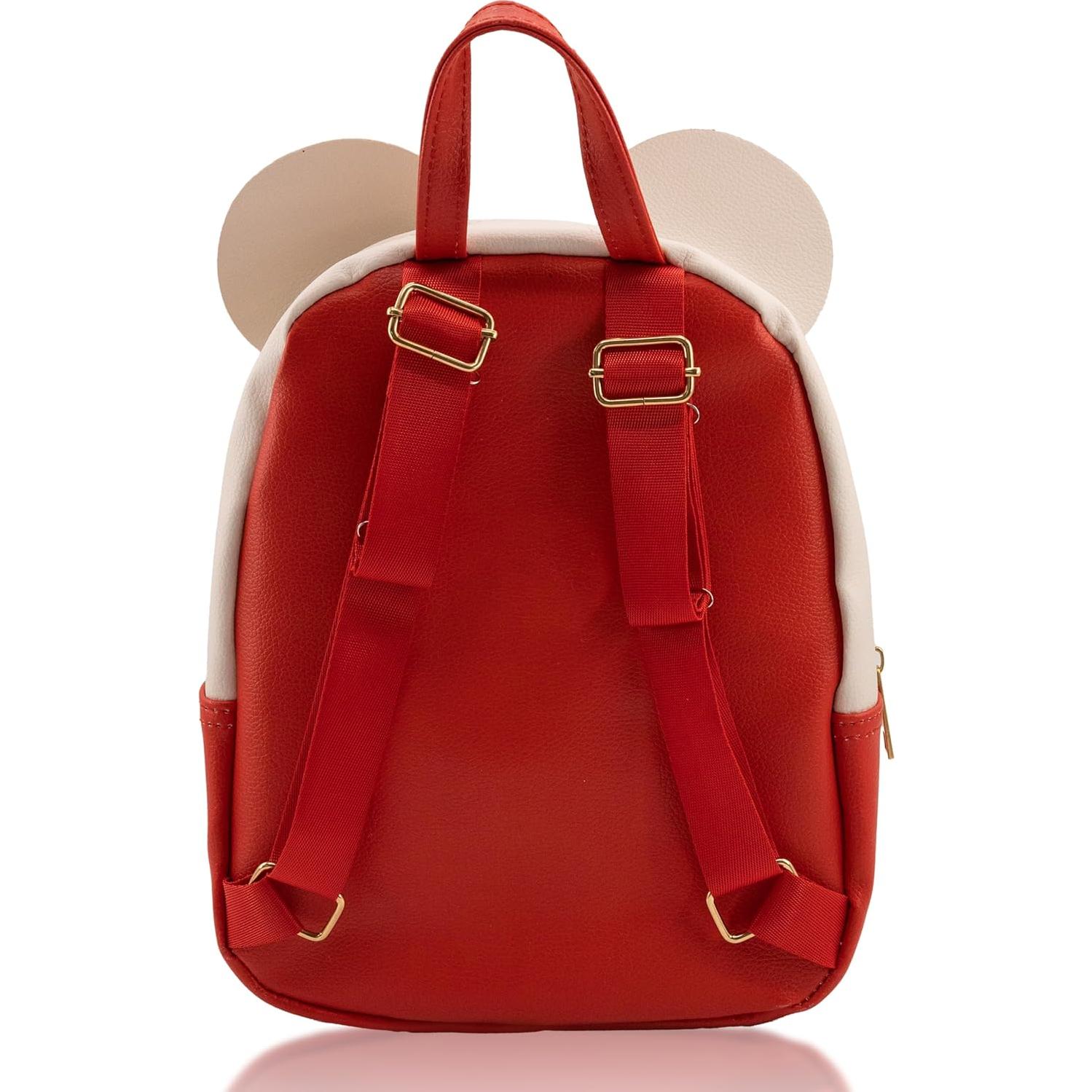 Mochila Mini Mickey Mouse Disney Unisex 25.4 cm Cuero PU